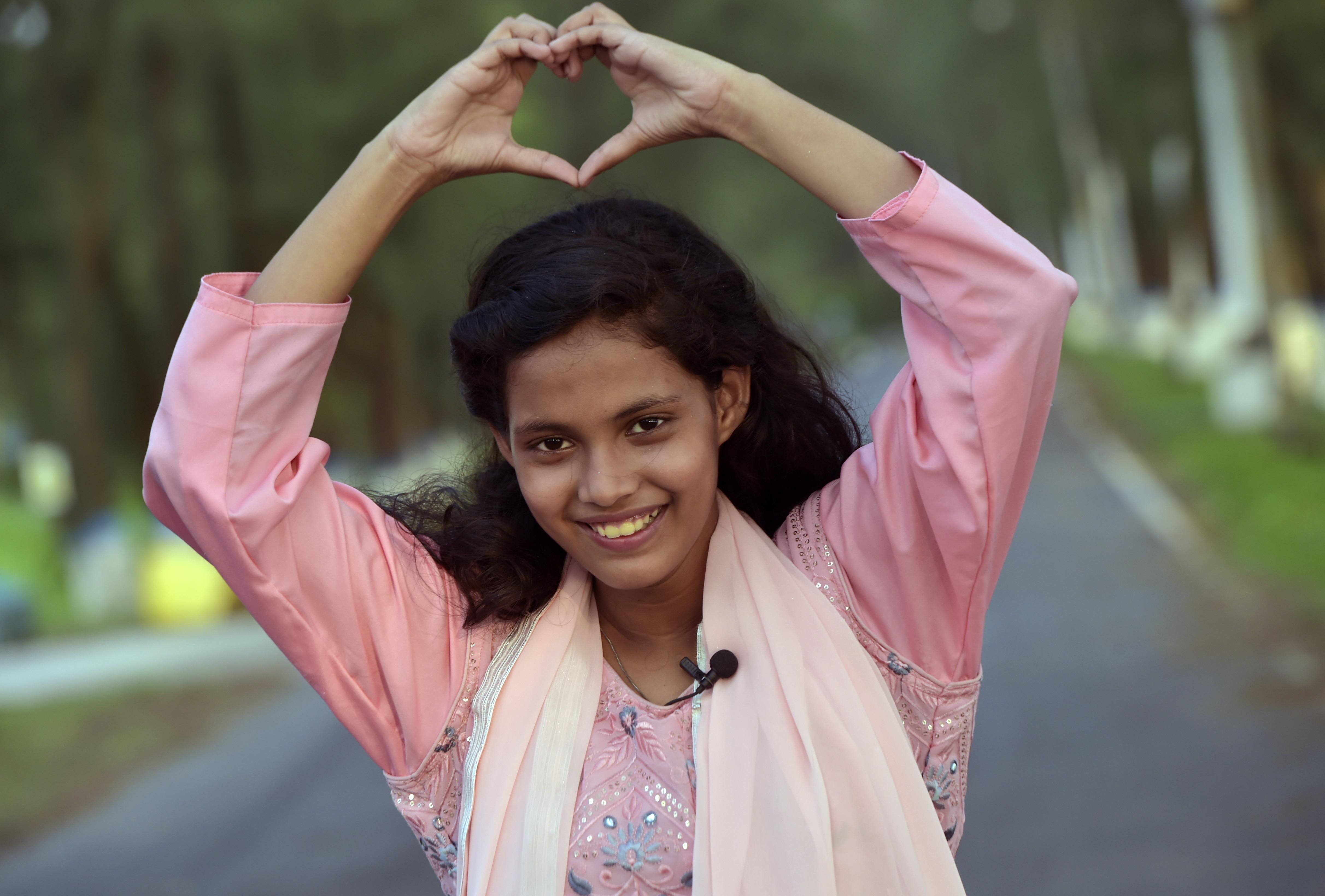 Bangladeshi girl symbol of close China bonds