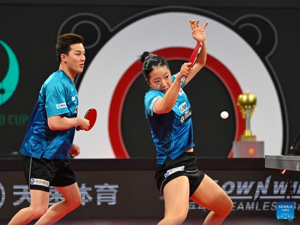 China wins inaugural ITTF Mixed Team World Cup