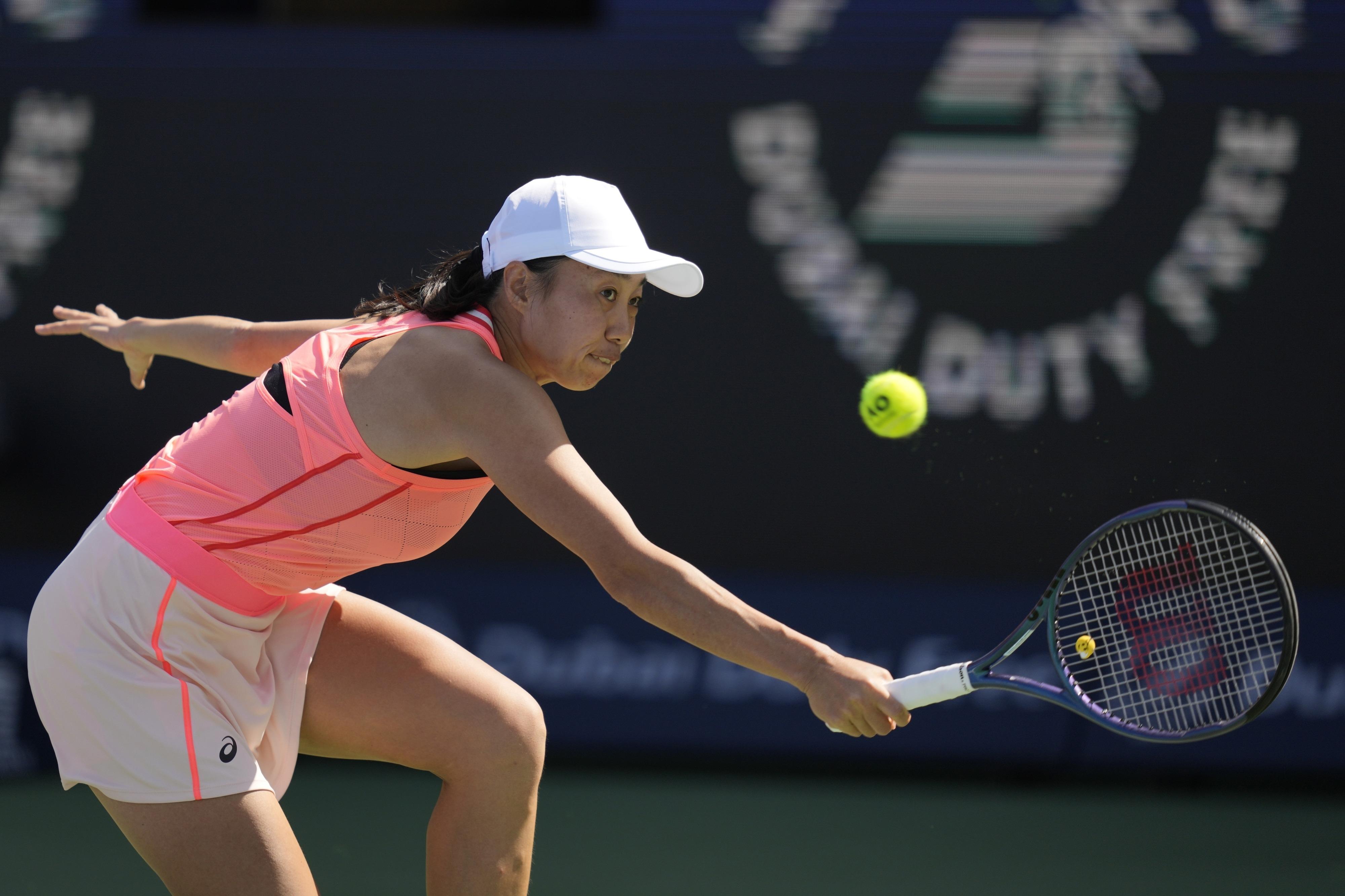 Recharged tennis player Zhang Shuai back in the swing