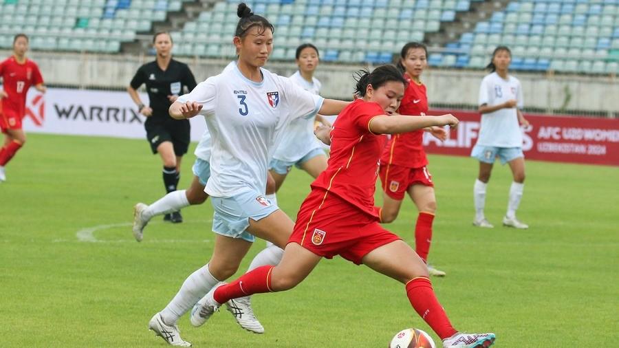 AFC U20 Women's Asian Cup qualification: China beats Chinese Taipei