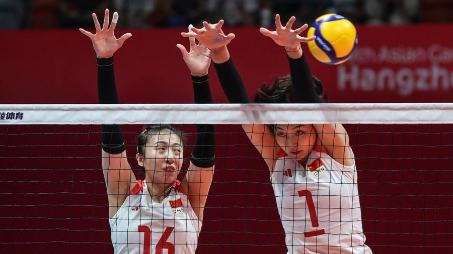 China Into Women's Volleyball Last Four At Hangzhou Asiad