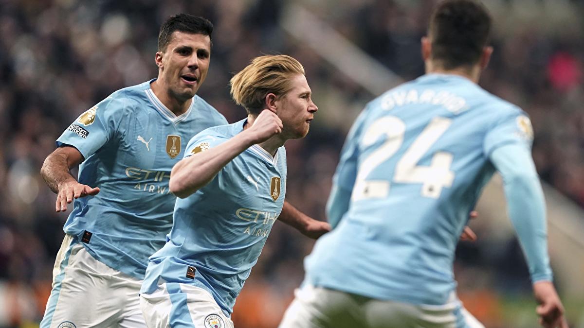 De Bruyne inspires Man City to dramatic win at Newcastle