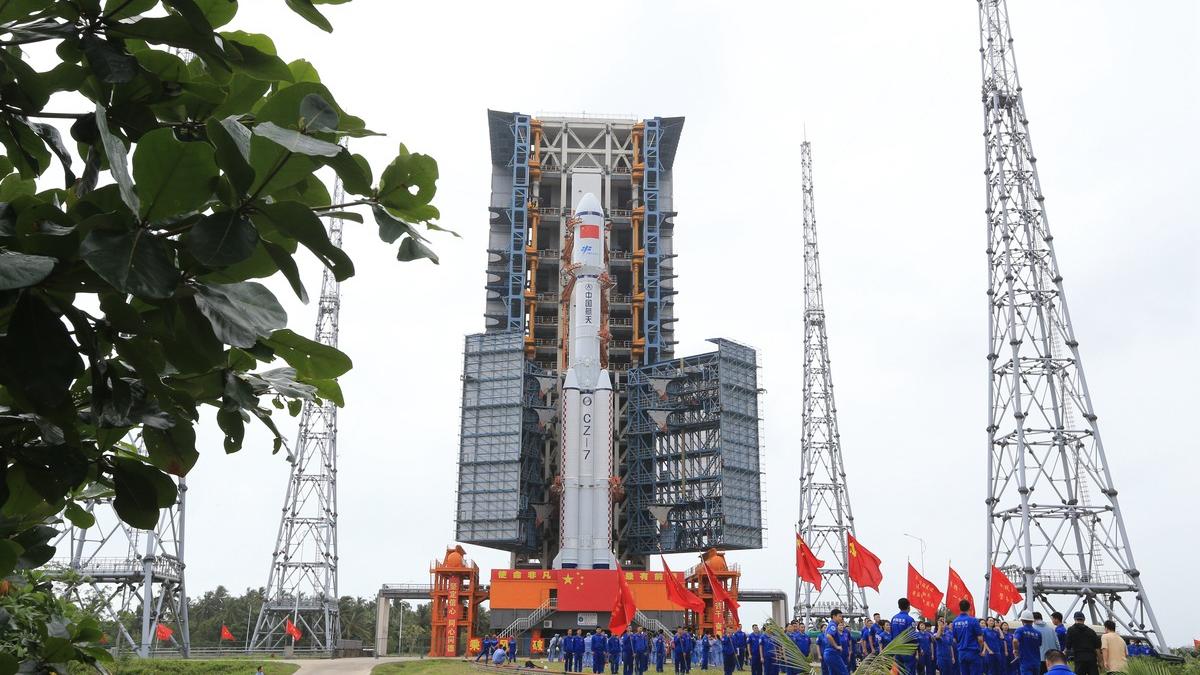 China Prepares To Launch Tianzhou-5 Cargo Spacecraft