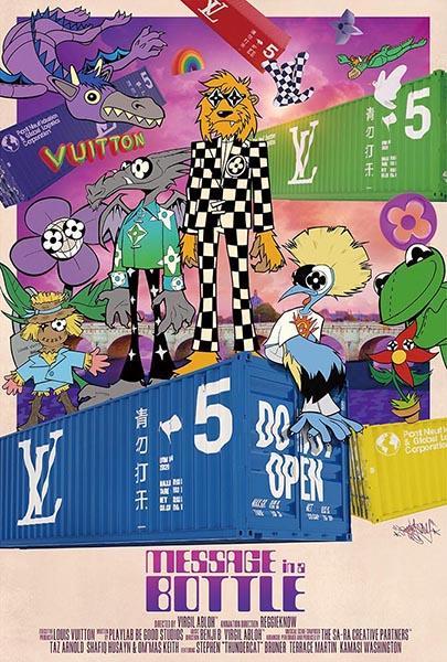 LOUIS VUITTON SERIES 1 販促ポスター Posters Girls wear Louis Vuitton - Only €11.95 – Posters Base