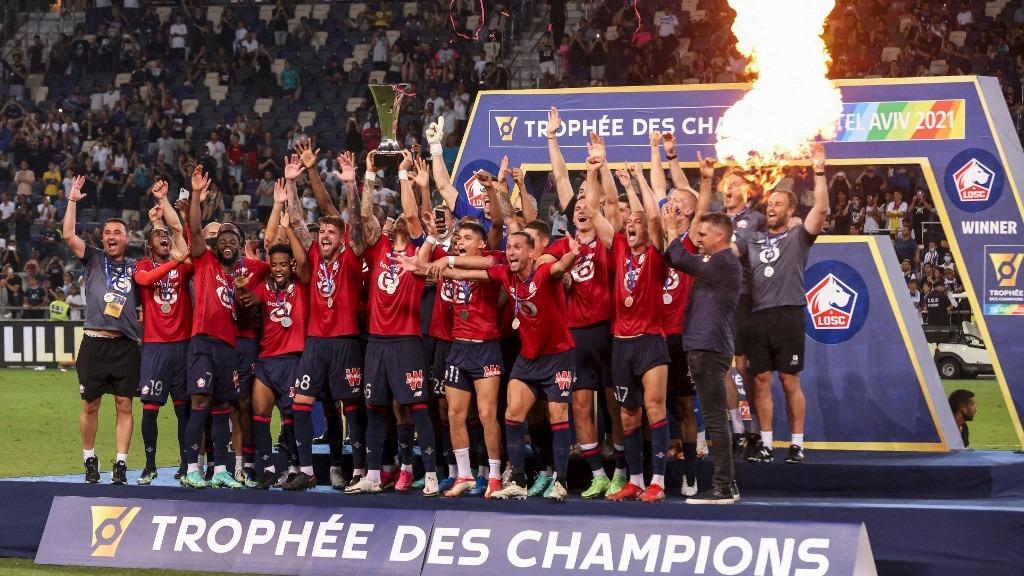 Lille beat PSG to win French Super Cup